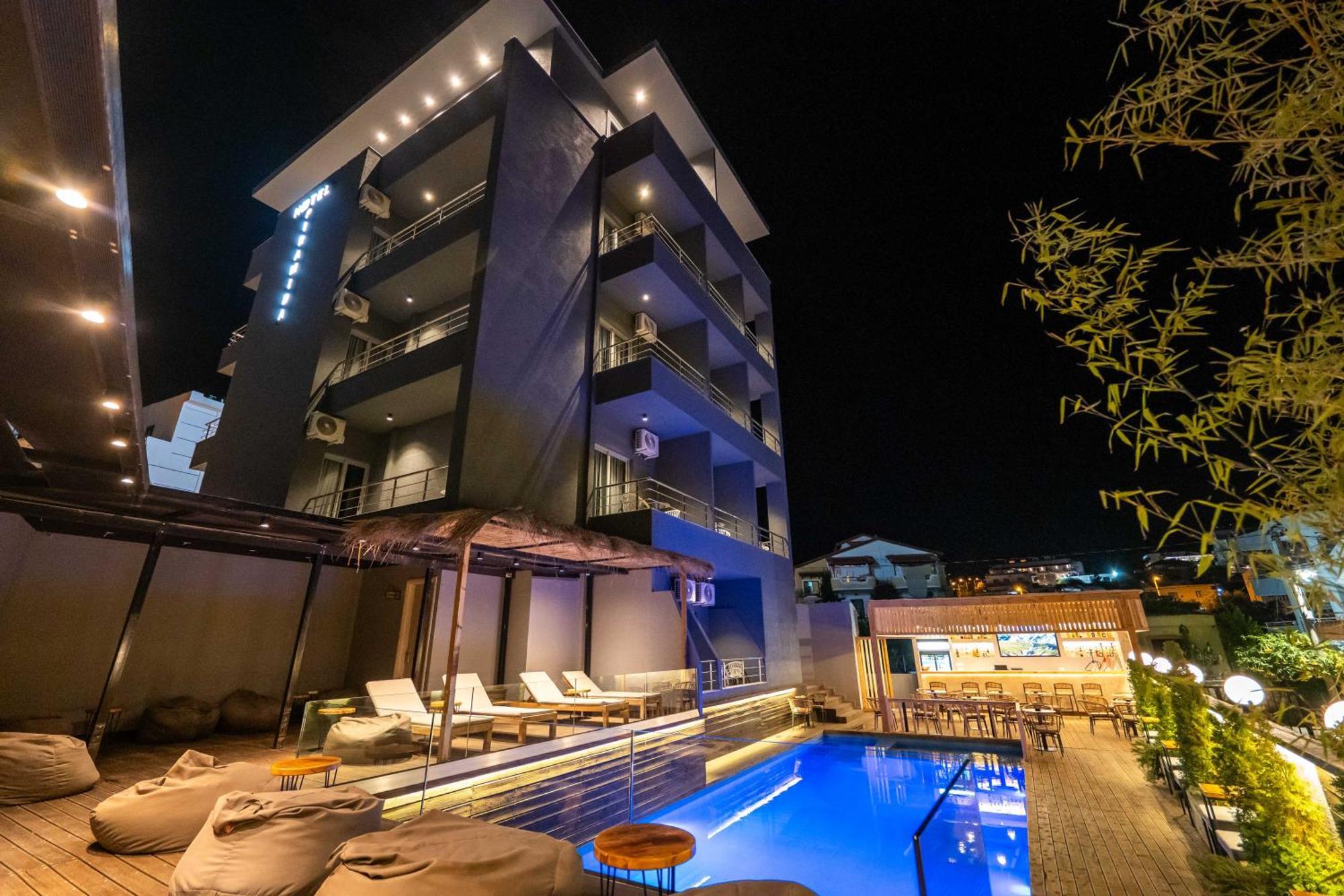 Hotel Piramida Ksamil Exteriér fotografie