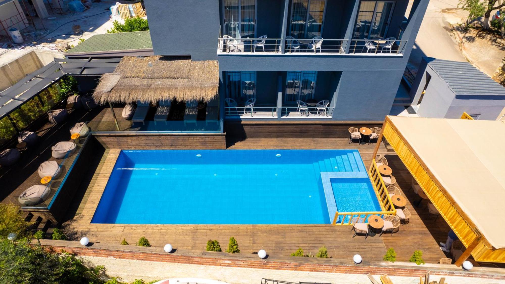 Hotel Piramida Ksamil Exteriér fotografie
