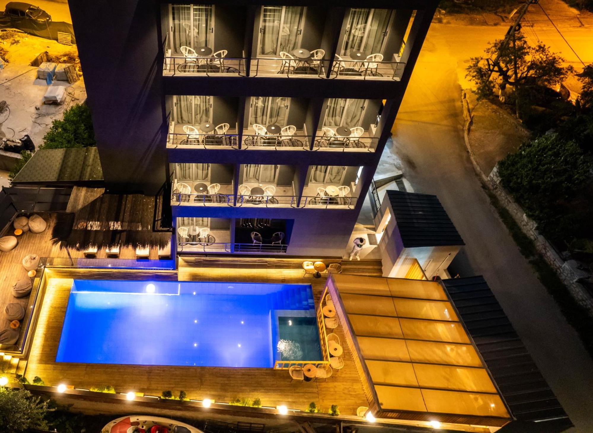 Hotel Piramida Ksamil Exteriér fotografie