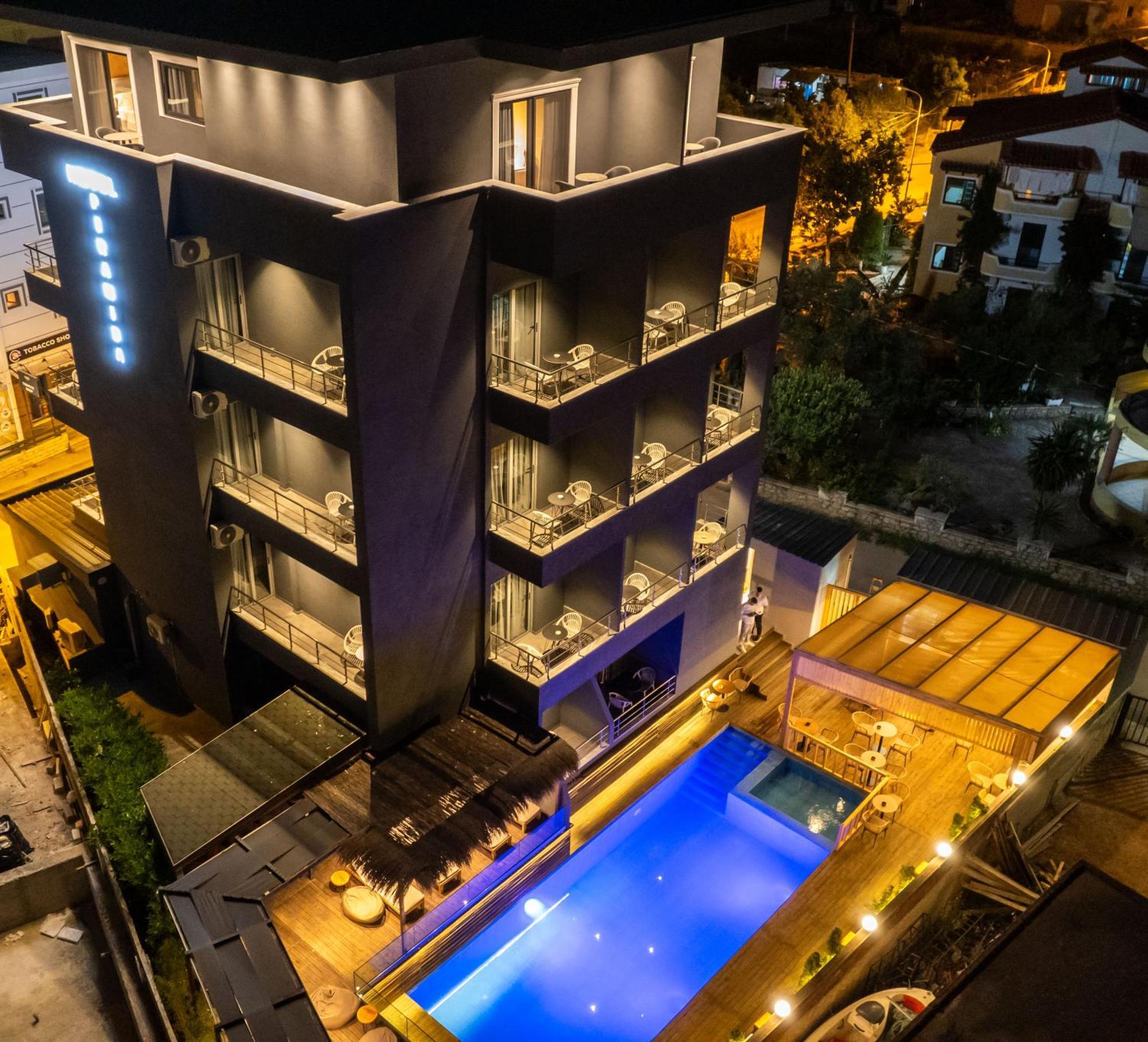 Hotel Piramida Ksamil Exteriér fotografie